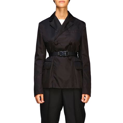 prada hacket|prada women's double breasted jackets.